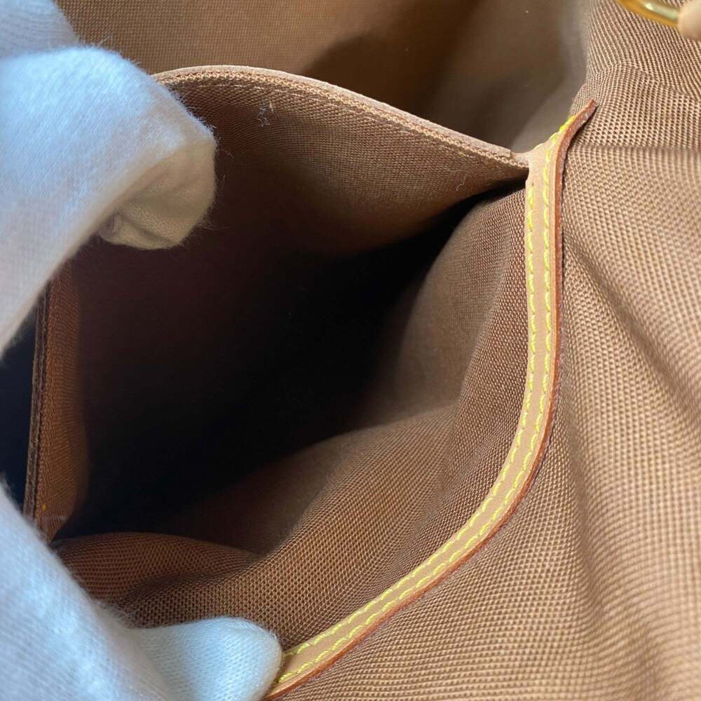 LOUIS VUITTON Authentic Brown Monogram Backpack - Picture 9 of 16